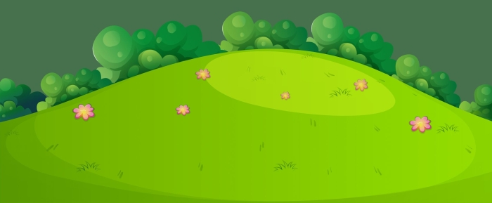 Мультяшная поляна