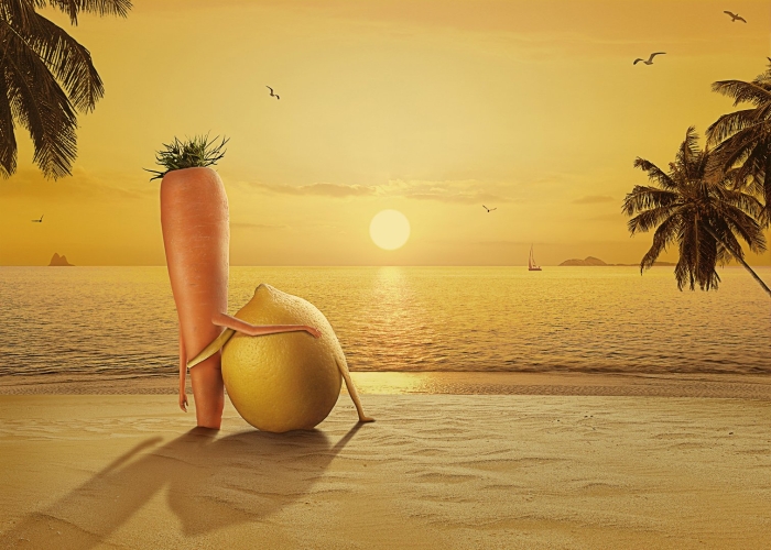 Солнце море пляж