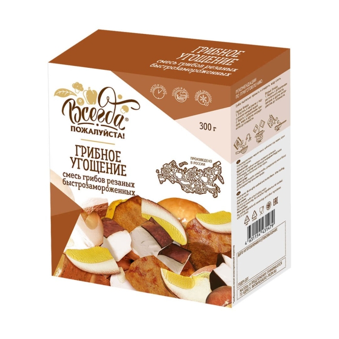 Всегда пожалуйста грибы замороженные