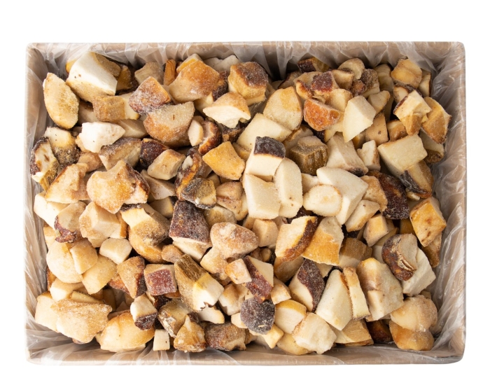 Грибы белые свежемороженые кубик