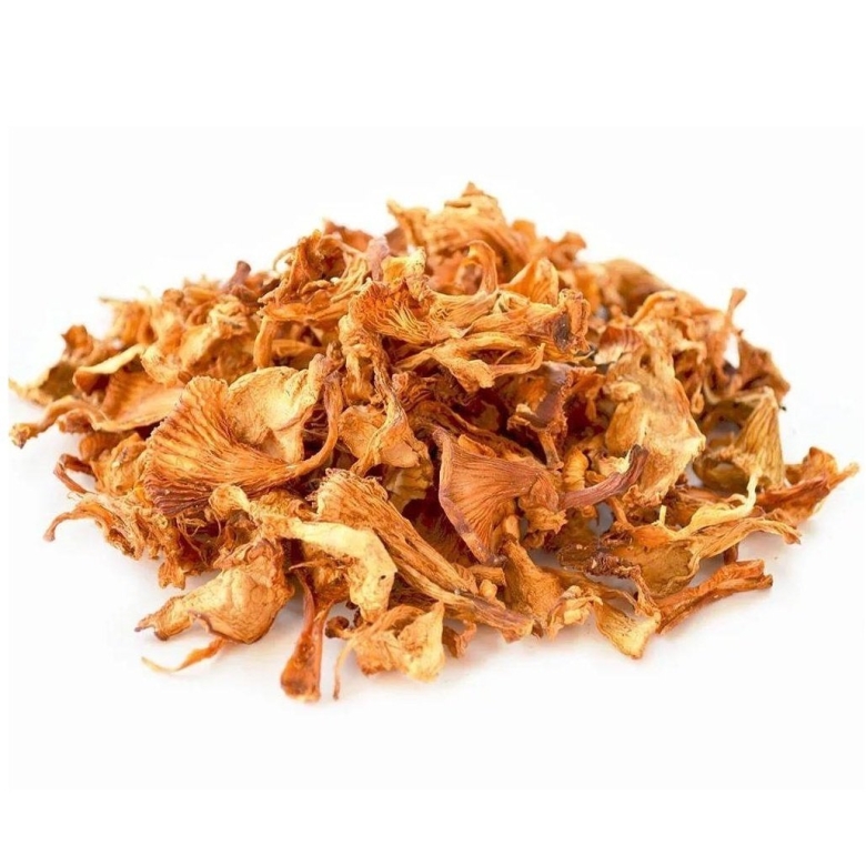 Сушеные грибы лисички