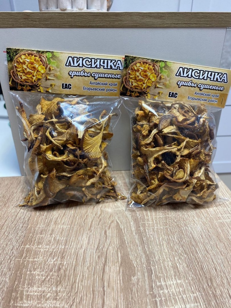 Порошок из сушеных лисичек