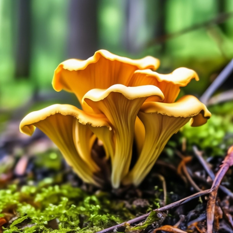 Лисичка обыкновенная гриб