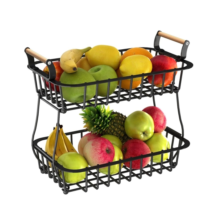Корзина для фруктов металлическая