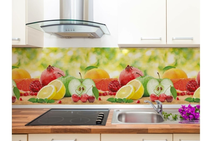 Фартук для кухни из пластика