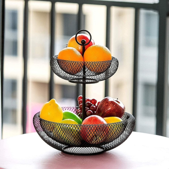 Декоративная корзина для фруктов
