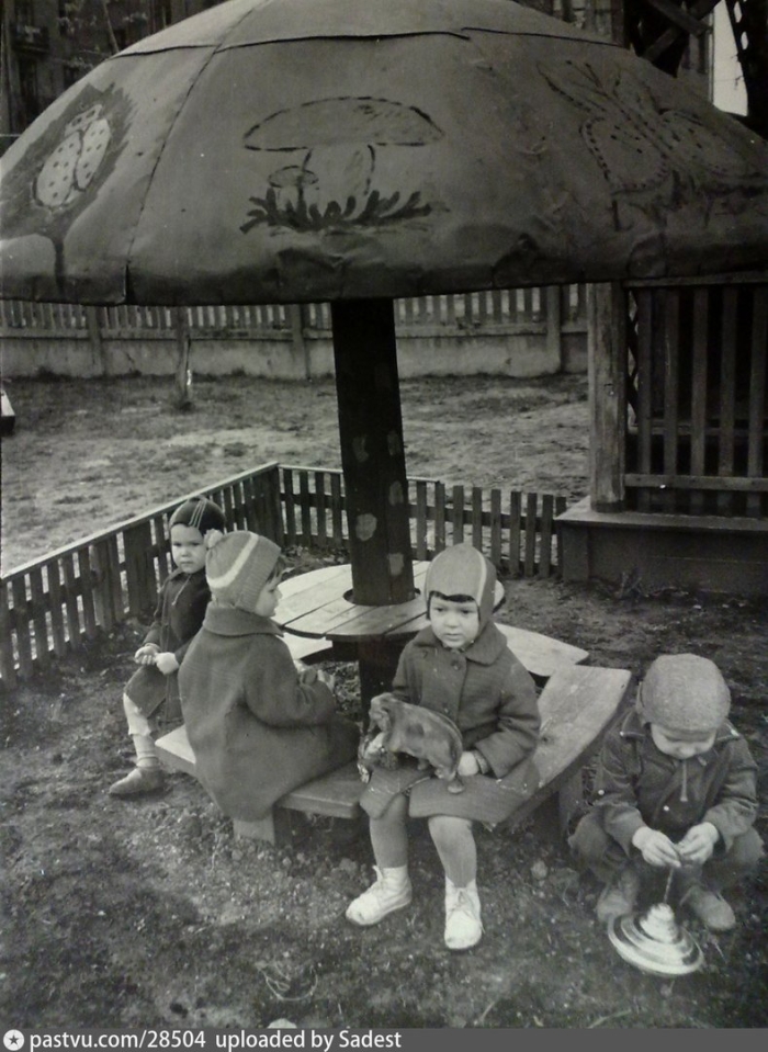 Советские детские площадки