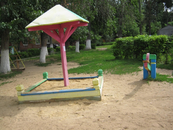 Детские площадки с песочницей