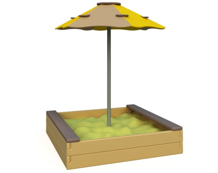 Мф-1.32 детская песочница с защитой