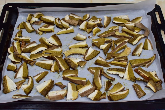 Сушка грибов