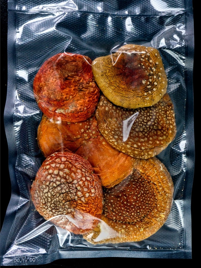 Мухоморы в вакуумной упаковке