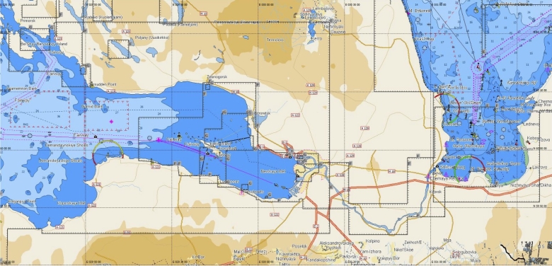 Глубина финского залива карта глубин