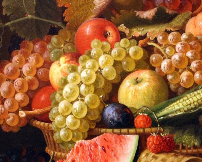 Картины натюрморт с фруктами