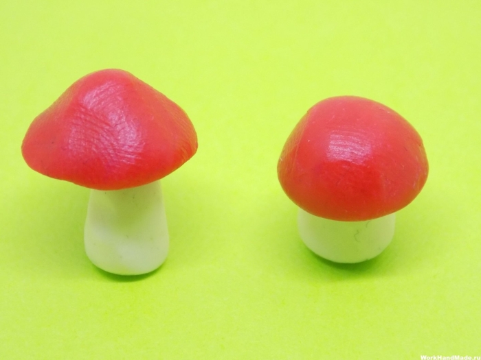 Лепка грибочки средняя группа