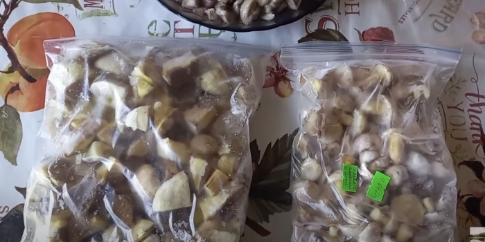 Вареные маслята