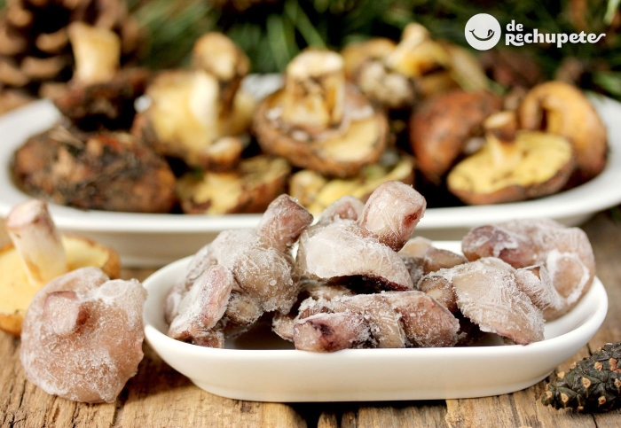 Рецепт приготовления замороженных грибов