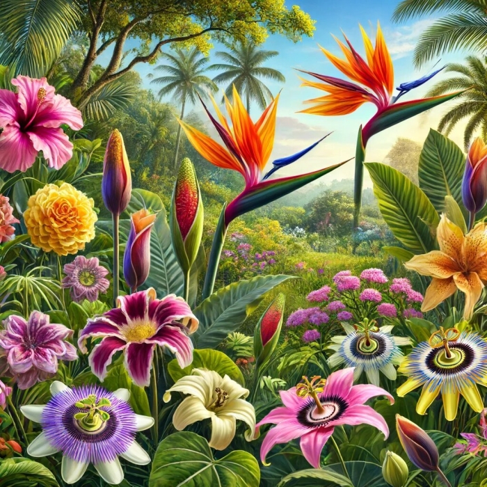 Тропики цветы