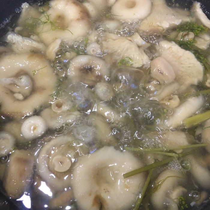 Маринов шампиньоны быстрого