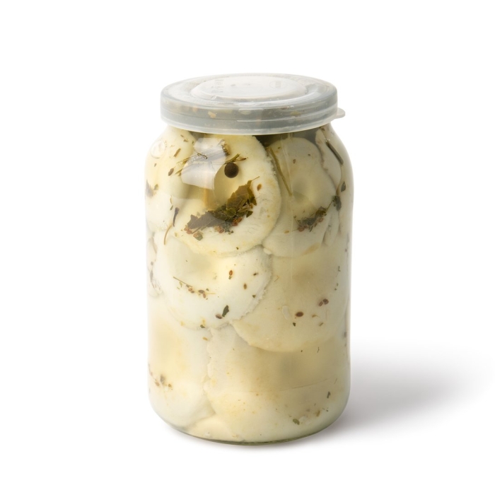 Белый груздь соленый