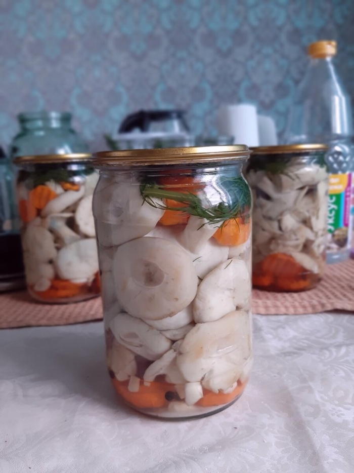 Грузди соленые в рассоле