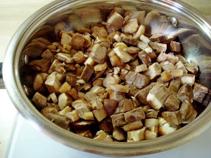 Жареные грибы