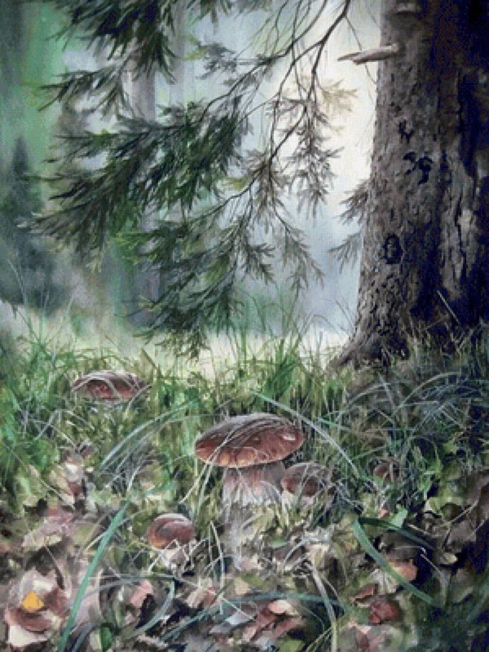 Александр вязьменский художник белые грибы