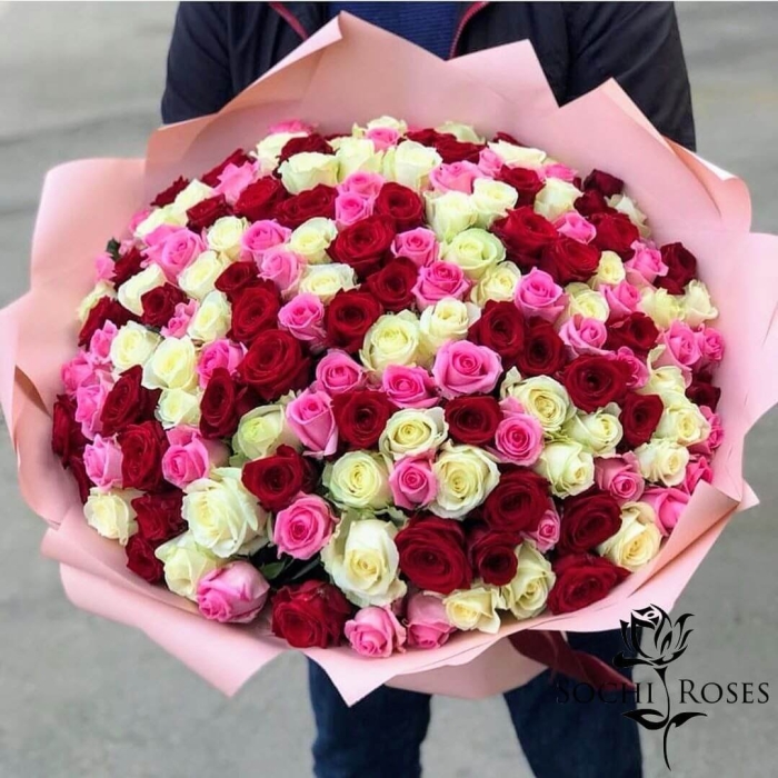 151 роза микс