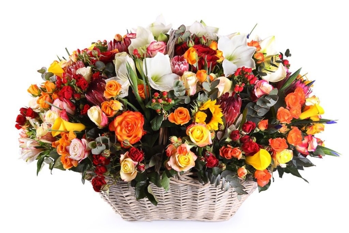 Корзина цветов