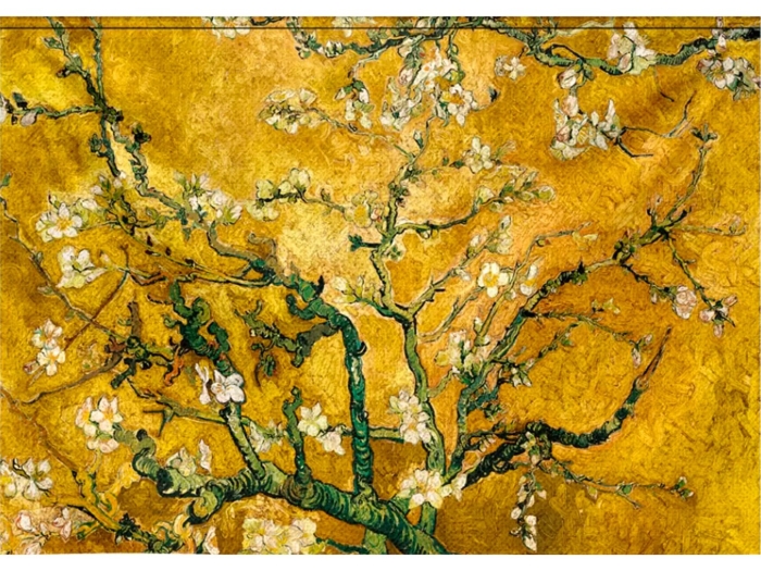 Ветка миндаля ван гог