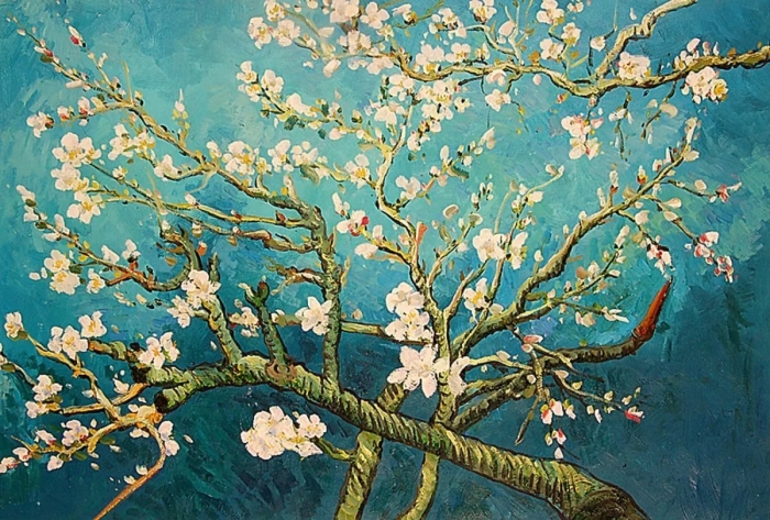 Винсент ван гог ветка миндаля