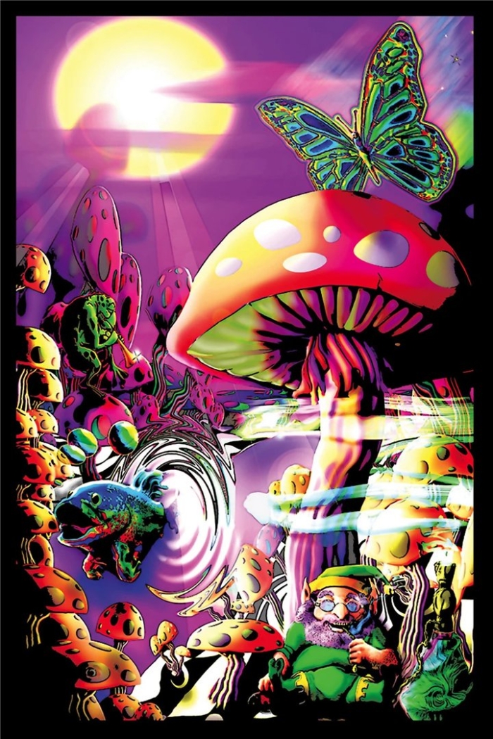 Trippy mushroom