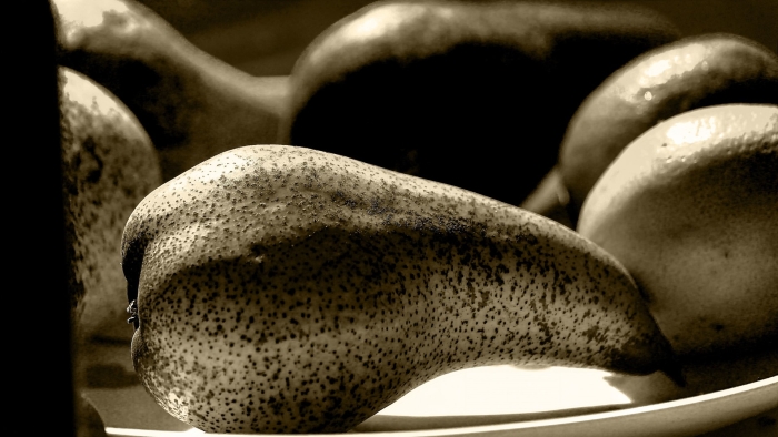 Натюрморт черно белый