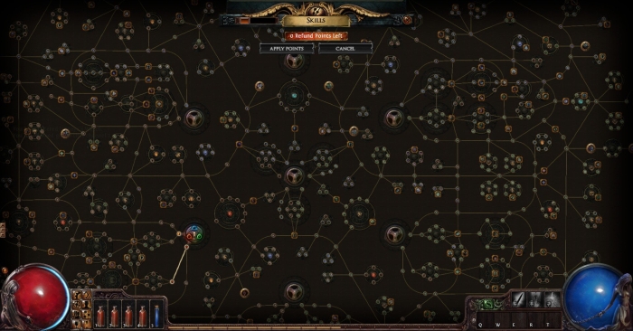 Древо прокачки в path of exile