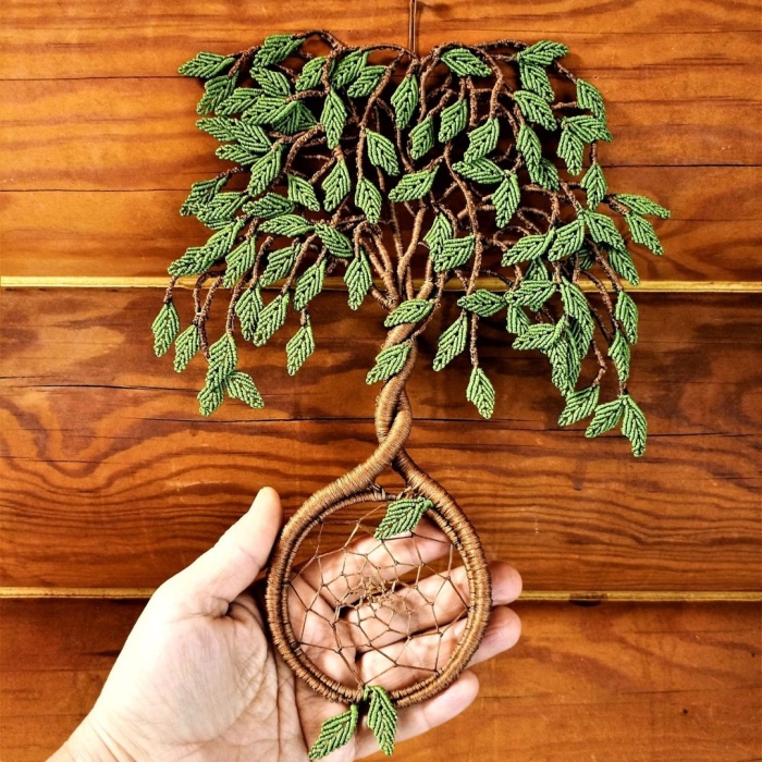 Дерево жизни макраме