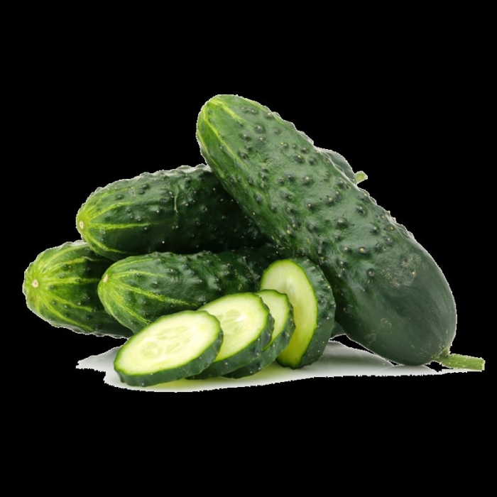 Огурец на прозрачном фоне