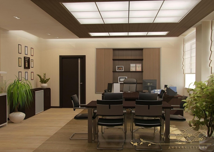 Интерьер кабинета руководителя