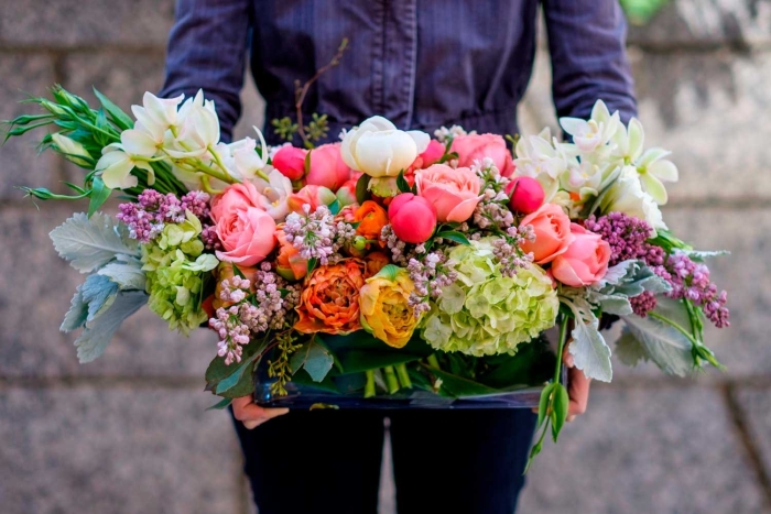 Красивые современные букеты