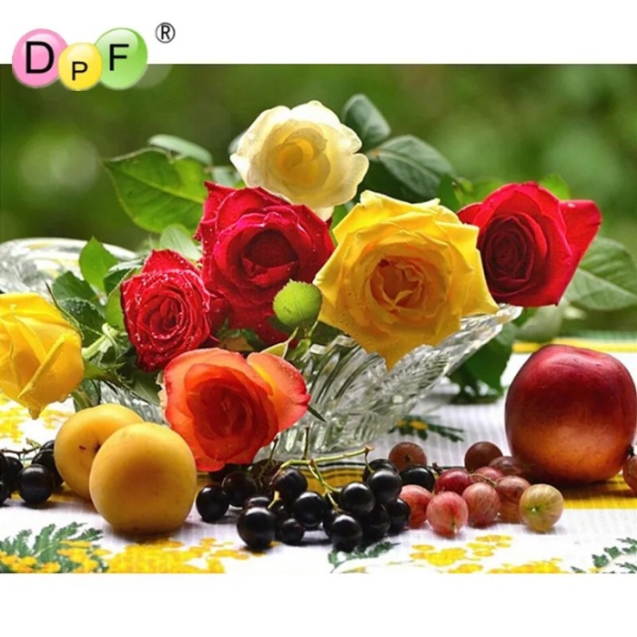 Цветы и фрукты