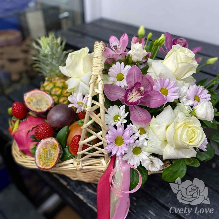 Фруктовая корзина на никах