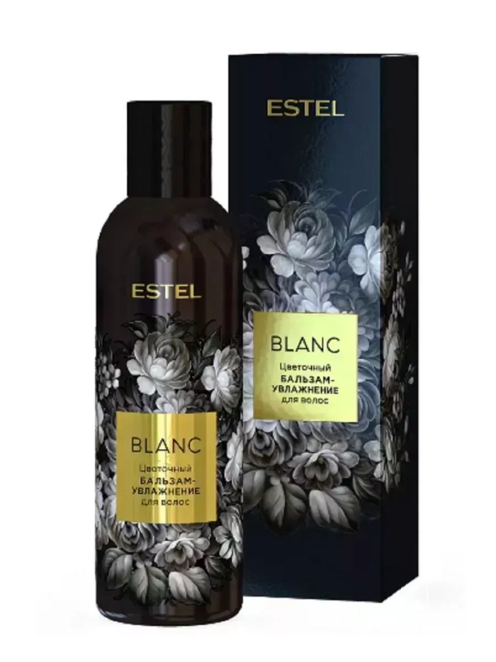 Цветочный шампунь для волос estel blanc
