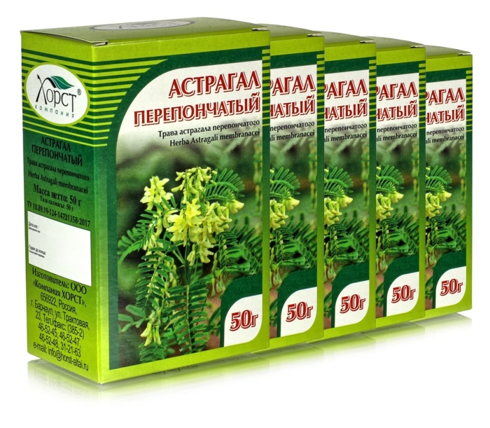 Хорст трава астрагал перепончатый