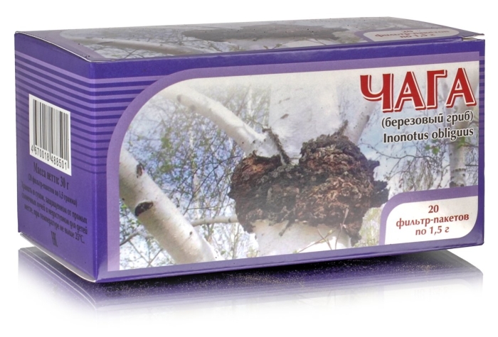 Березовый гриб чага 50г