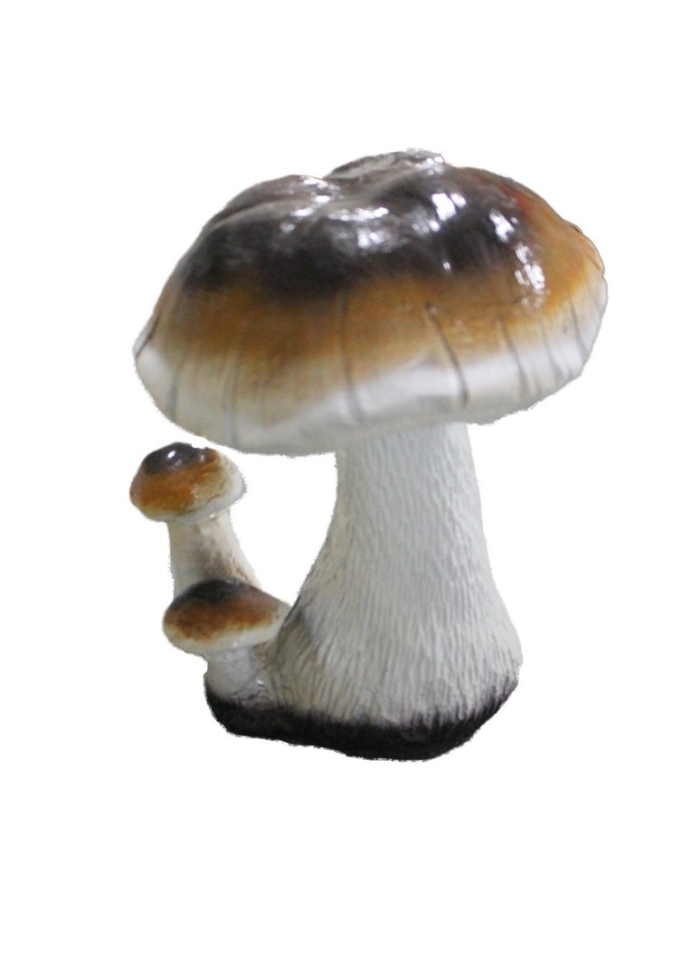 Фигурка садовая грибы