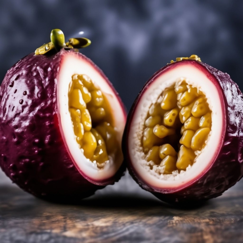 Маракуйя в разрезе