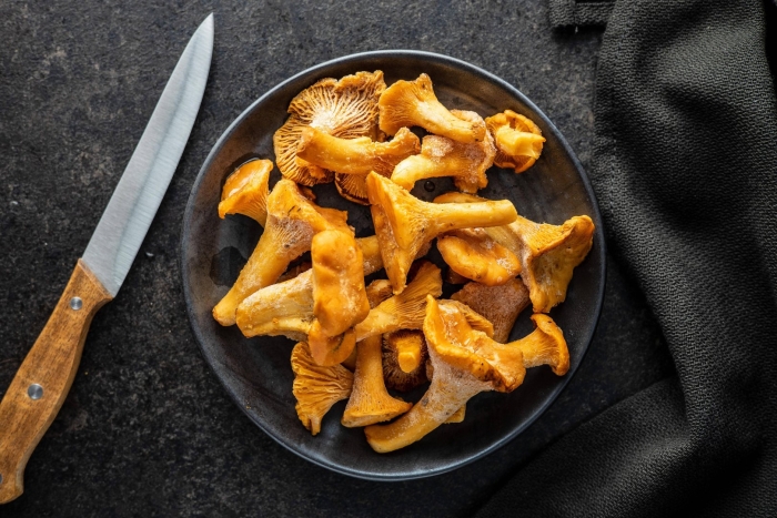 Блюда с лисичками