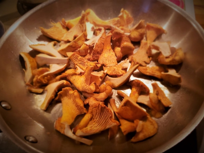 Лисички выпечка