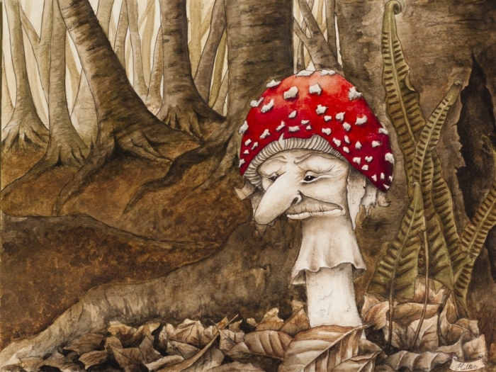 Мухомор рисунки