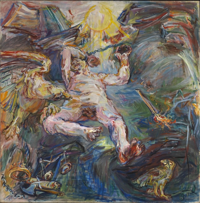 Оскар кокошка картины