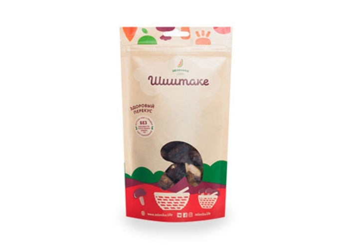 Здоровый перекус зеленика шиитаке 50 г