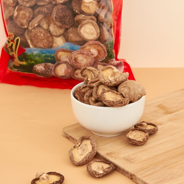 Шиитаке сушеные в упаковке